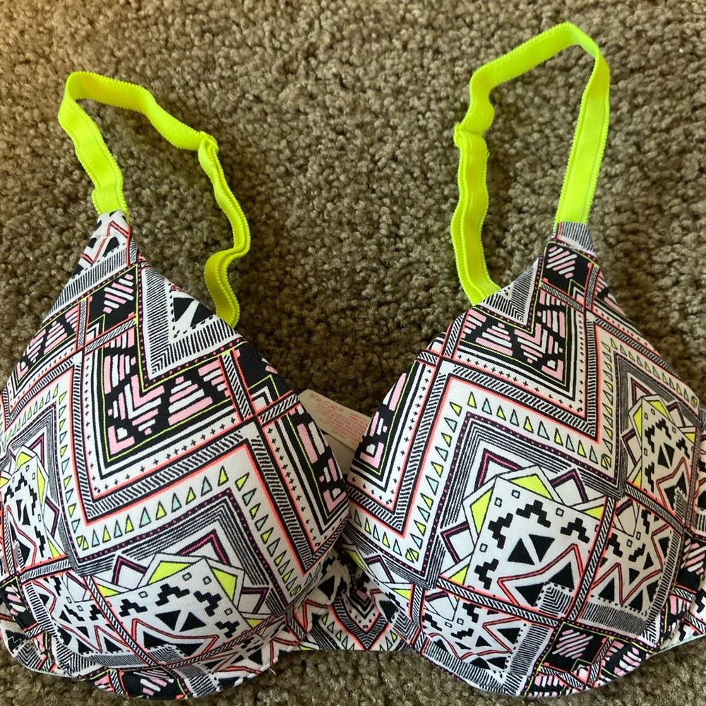 Pink VS Whereever Push Up Bra